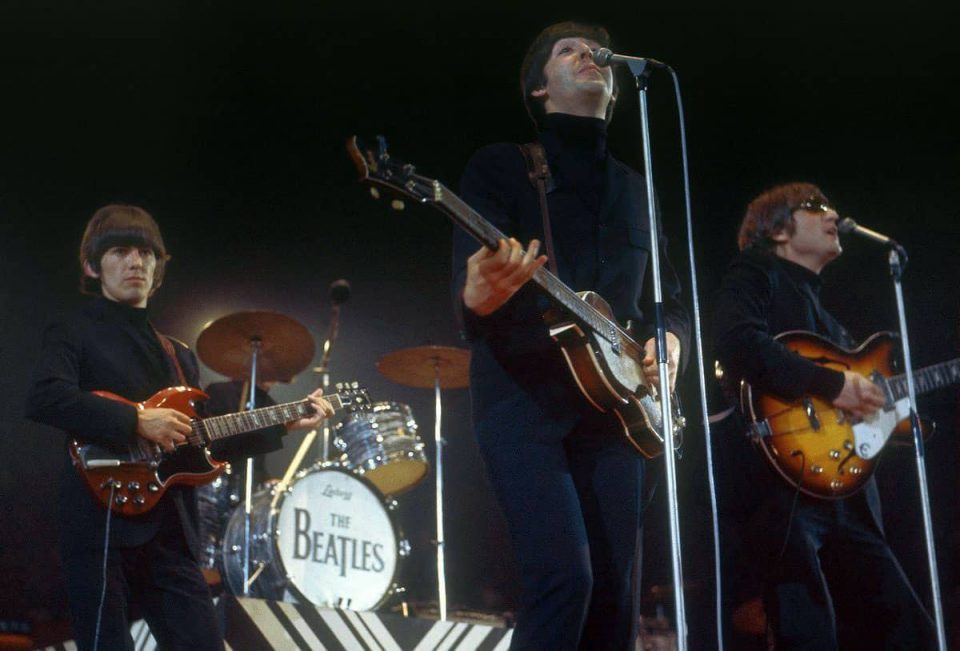 The Beatles at the NME Poll-Winners' show, 1 May 1966