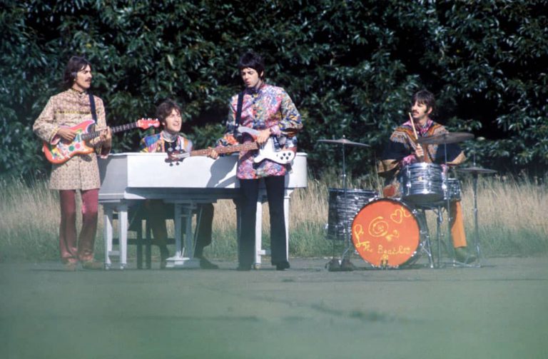 The Beatles filming I Am The Walrus for Magical Mystery Tour, September 1967