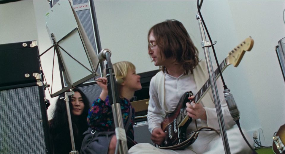 Yoko Ono, Heather Eastman, John Lennon – Apple Studios, 26 January 1969