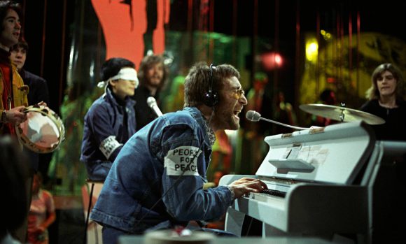 John Lennon performs Instant Karma! on Top Of The Pops with Plastic Ono Band, 11 February 1970