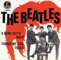 A Hard Day's Night single artwork – Austria