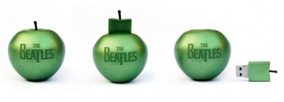 The Beatles' apple USB collection