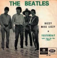 Dizzy Miss Lizzy single artwork – Belgium