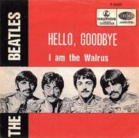 Hello, Goodbye single artwork – Belgium