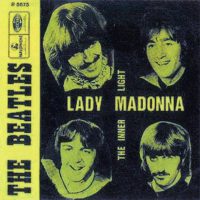 Lady Madonna single artwork – Belgium