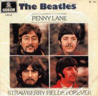 Penny Lane/Strawberry Fields Forever single artwork – Brazil