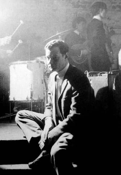 Brian Epstein at the Cavern Club, Liverpool (photo: David Steen)