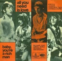 All You Need Is Love single artwork – Denmark