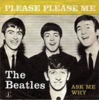 Please Please Me single artwork – Denmark