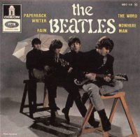 Paperback Writer EP artwork – France