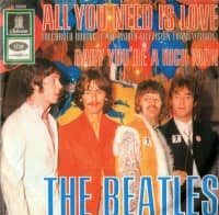 All You Need Is Love single artwork – Germany