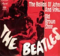 The Ballad Of John And Yoko single artwork – Germany