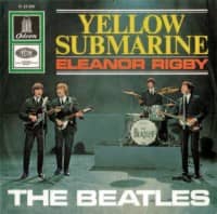 Yellow Submarine/Eleanor Rigby single artwork – Germany