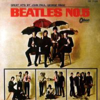 Beatles No. 5 album artwork – Japan