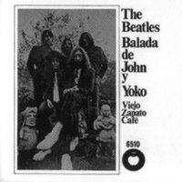 The Ballad Of John And Yoko single artwork – Mexico