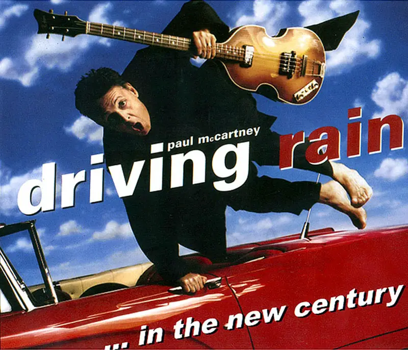 Paul McCartney Driving World Tour 2002 poster