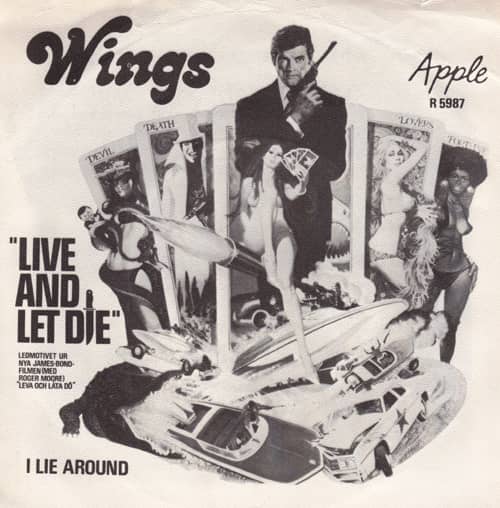 Live And Let Die single artwork - Wings