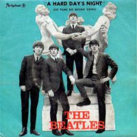 A Hard Day's Night EP artwork – Portugal