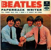 Paperback Writer EP artwork – Portugal