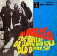 The Ballad Of John And Yoko single artwork – Spain