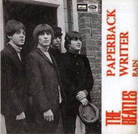 Paperback Writer single artwork – Spain