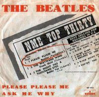 Please Please Me single artwork – Spain