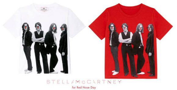 Stella McCartney Beatles t-shirts for Red Nose Day 2013