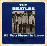 All You Need Is Love single artwork – Sweden