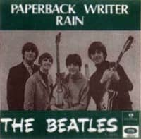 Paperback Writer single artwork – Sweden