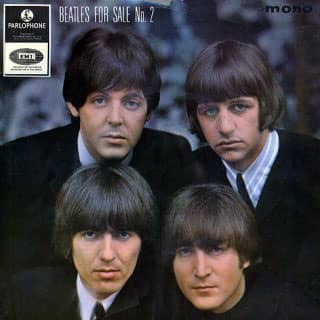 Beatles For Sale No 2 EP artwork – United Kingdom