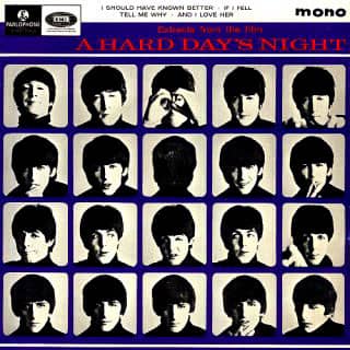 Extracts From The Film A Hard Day's Night EP artwork – United Kingdom