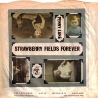 Penny Lane/Strawberry Fields Forever single artwork – New Zealand