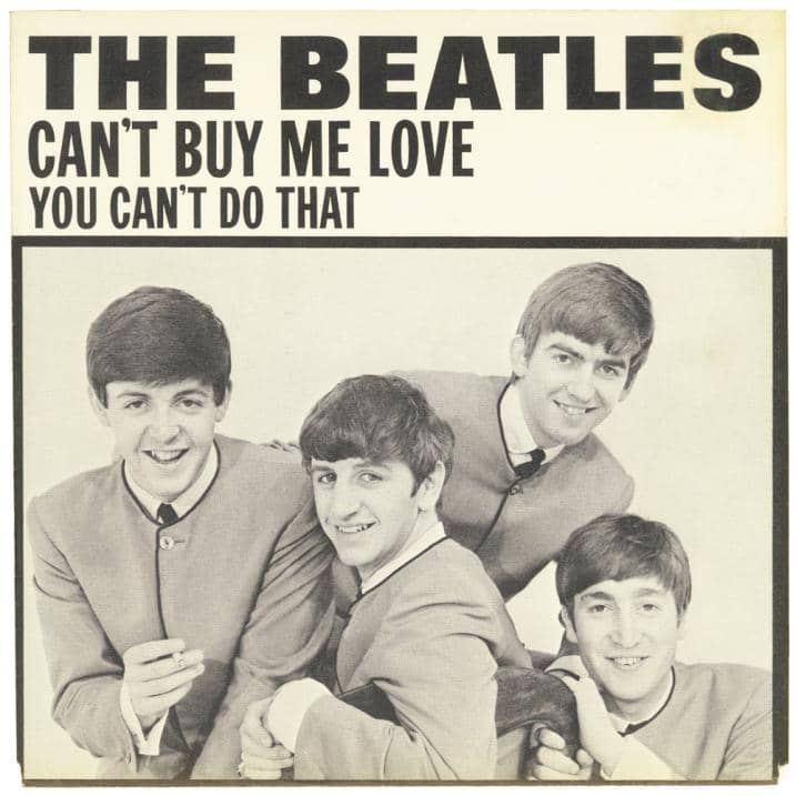 Can't Buy Me Love single artwork – USA