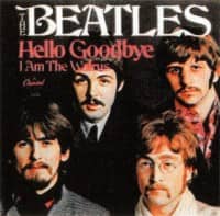 Hello, Goodbye single artwork – USA