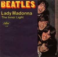 Lady Madonna single artwork – USA