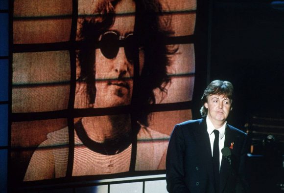 Paul McCartney's speech at John Lennon's induction to the Rock and Roll Hall of Fame, 19 January 1994