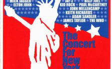 The Concert for New York City poster, 20 October 2001