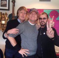 Ringo Starr, Paul McCartney and Joe Walsh, 20 February 2017