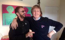 Ringo Starr and Paul McCartney, 20 February 2017