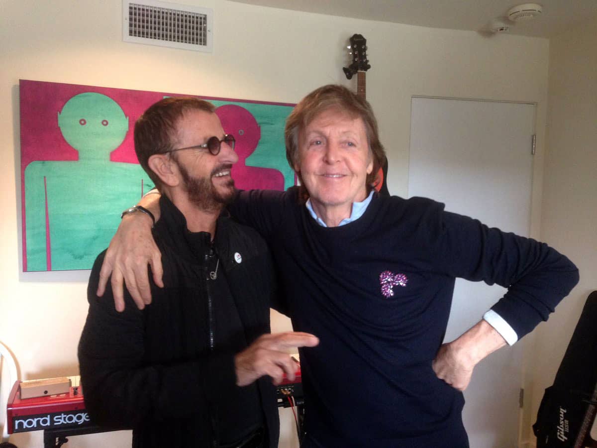 McCartney and Starr reunite for new Ringo recordings The Beatles Bible