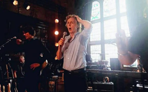 Paul McCartney live at the Philharmonic pub, Liverpool, 9 June 2018