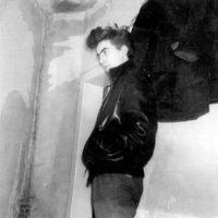 George Harrison at the Bambi Kino, Hamburg, 1960