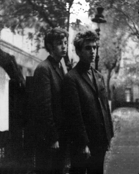 Paul McCartney and George Harrison in Hamburg, 1960 | The Beatles Bible