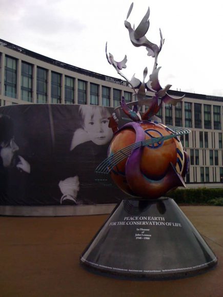 John Lennon Peace Monument, Liverpool, 2010