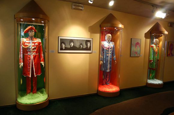 Inside the Beatlemania museum, Hamburg, Germany