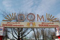 Dom Fairground entrance, Hamburg, 2011