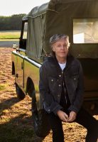 Paul McCartney with the Land Rover 'Helen Wheels', 2020 (photo: Mary McCartney)