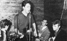 The Quarrymen on the opening night of the Casbah Coffee Club, Liverpool, 29 August 1959