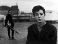 Paul McCartney and Stuart Sutcliffe in Hamburg, 1960