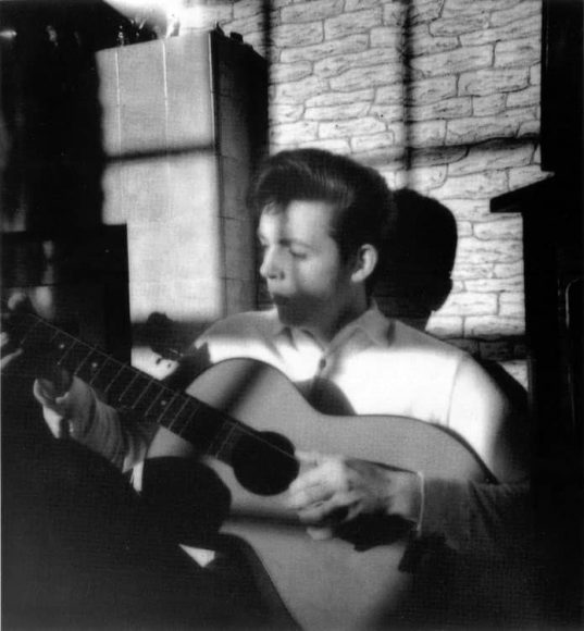 Paul McCartney at 20 Forthlin Road, Liverpool, circa 1960